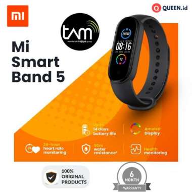 Jual Xiaomi Mi Band 5 Smart Band Watch Band Gar   ansi Resmi Juli 2022