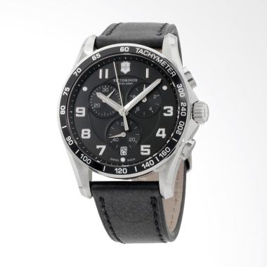Victorinox Swiss Army Chrono Classic XLS Jam Tangan Pria - Black 241651 Black