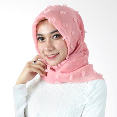 Jual Hijab Bandung Kerudung Segiempat Linen Rubiah  Dusty Online  Harga \u0026 Kualitas Terjamin 