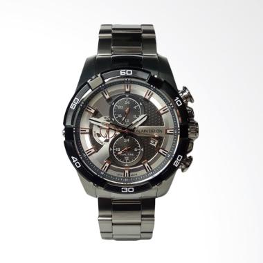 Jual Jam Tangan Pria Dual Time Alain Delon Terbaik Desember 2021