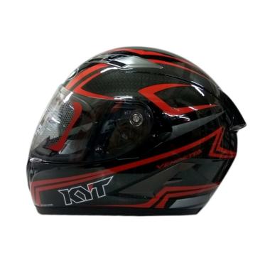 Jual KYT Vendetta 2 Carbon Graphic Helm Full Face - Black 