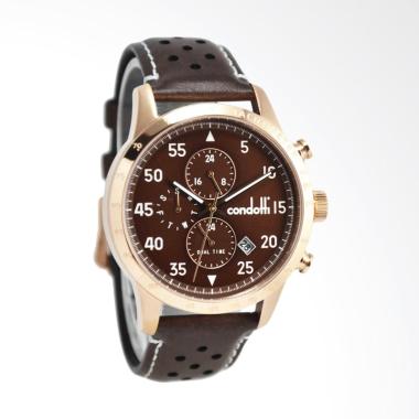 Jual Rip Curl Drake Leather Brown Dial Jam Tangan Pria