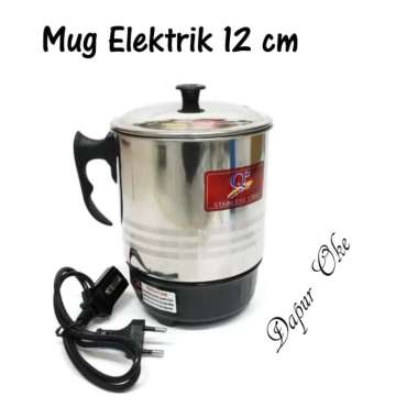 Mug Elektrik 12 cm / Mug Listrik / Mug Travel