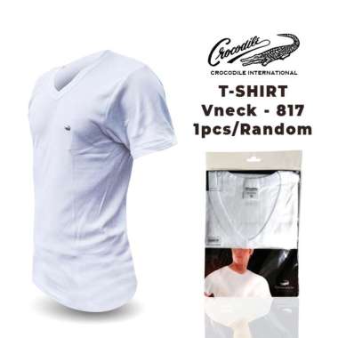 Jual Baju Kaos Putih Crocodile Model Terbaru - Harga Promo November