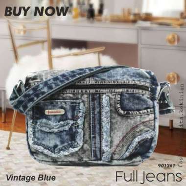 Tas Selempang Jeans Wanita Slempang Cewek Murah Slendang Cewe Levis Denim Terbaru Tas Sandang Slingb