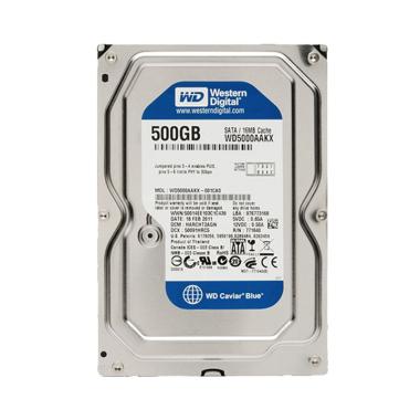 Jual WD Black Harddisk Internal PC [500 GB/3.5 inch/SATA