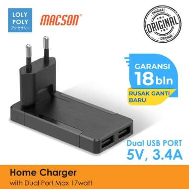 Jual Lolypoly Home Charger Universal Ultra Slim Original, Murah