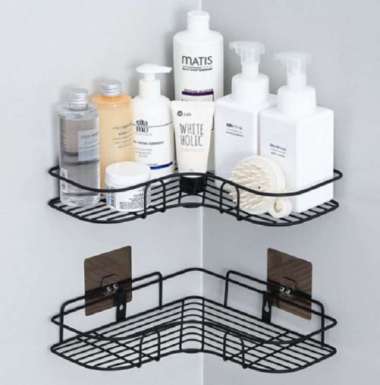 Jual Rak Sabun Shampoo Rak Toilet Kamar Mandi Rak Tempel