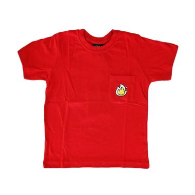 Jual Childhood Apparel  Stop Drop Roll Pocket Tee Atasan  