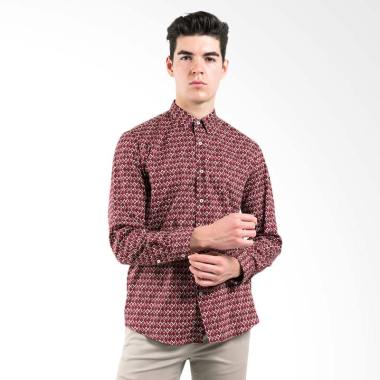 Jual MANLY Kemeja Slim Fit Freiburg - 17 Biru di Seller Manly - Kota