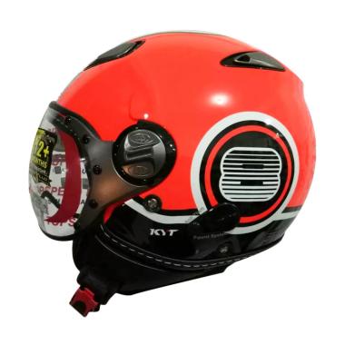 Jual KYT Venom RR 2 Helm Half Face - Solid Black Matt