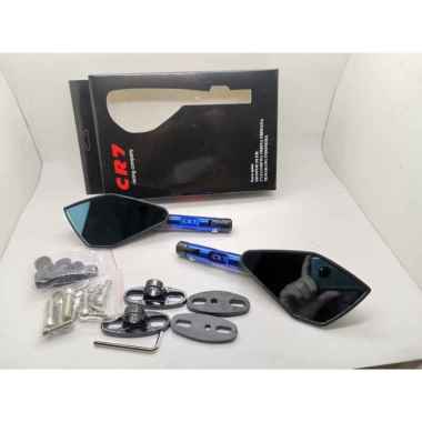 CR7 Spion Tomok V5 Jumbo Cnc Nmax Pcx Xmax Adv Vario Aerox Ninja Cbr Dll Blue