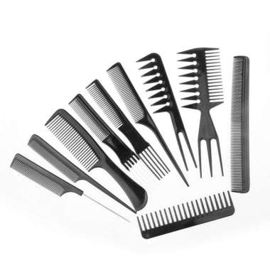 Sisir rambut sisir salon Paket sisir 1 set 10 pcs Sisir barbershop