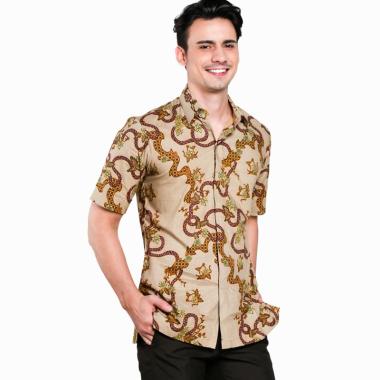 Jual Batik Heritage Katun Mega Mendung Ethnic Slim Fit