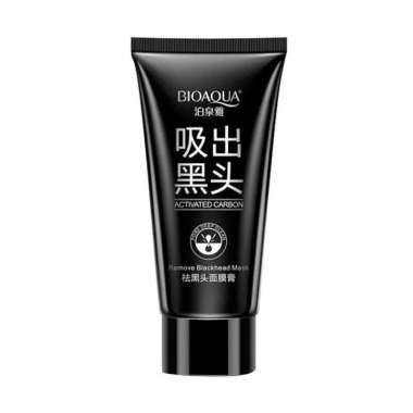 BIOAQUA Penghilang Komedo Black Active Carbon Peel Off Mask