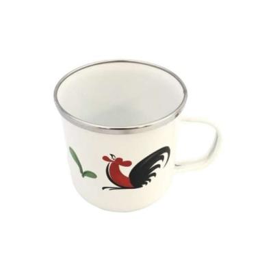 Kedaung Gelas Mug Kukuruyuk Mug 9 Cm PUTIH