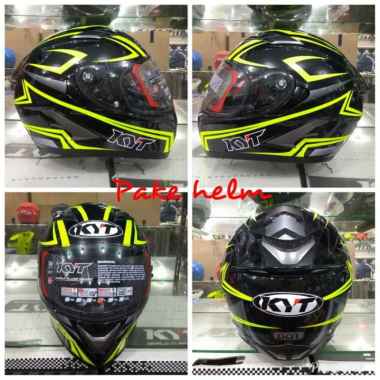 Jual HELM KYT R10 SUPER FLUO GREEN FLUO HELM KYT FULL FACE ...