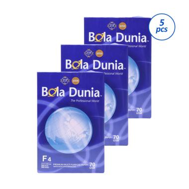 Jual Bola Dunia Kertas HVS F4 [70 gsm/5 rims] Online