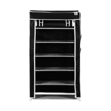 Jual Nine box SMD Polos Lemari Kain Rak Sepatu [4 Ruang/ 5 Tingkat