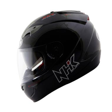 Jual NHK GP 1000 Solid Helm Full Face - Black Online