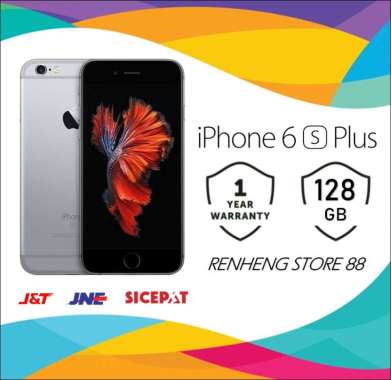 APPLE IPHONE 6S PLUS 128GB ORIGINAL FU GSM GARANSI TOKO 1 TAHUN