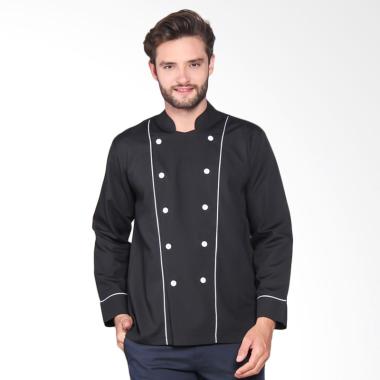 Jual Baju Kaos Lengan Panjang Hitam Putih Terbaru - Harga