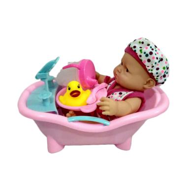 Jual Yoyo 0960020350 Boneka Bak Mandi Mainan Anak - Pink 