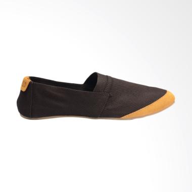 jual brodo uno sepatu slip on pria brown harga jual brodo uno sepatu slip on pria brown harga