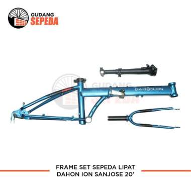 frame chromoly sepeda lipat