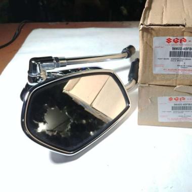 Suzuki Genuine Parts Kaca Spion Thunder 125 New Drat 14 Original Suzuki Silver