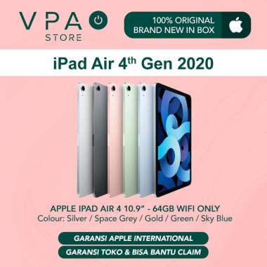 Jual New Apple iPad Air 5 / 5th Gen 2022 M1 Chip 64gb Wifi Cell - Pink