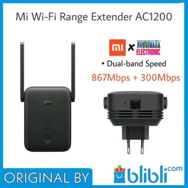 Jual Xiaomi New Mi Wi Fi 5 Ghz Range Extender Ac1200 Ram 64 Mb 1200