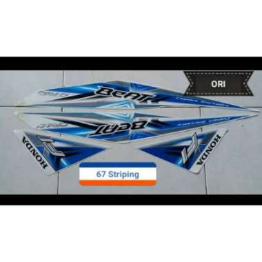 Jual Striping Original Beat 2015 Merah Putih Terbaru Dengan Harga