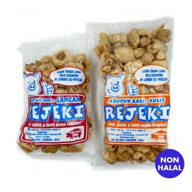 Jual Rejeki Kerupuk Rambak Kulit Babi [200 g] Murah