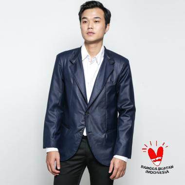 Jual Grosirjaket Jas Formal Pria - Hitam Online Agustus