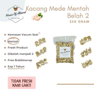 Jual Kacang Mete Belah 2 Mentah Termurah - Harga Grosir Terupdate Hari