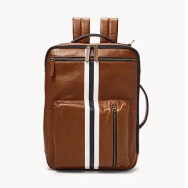 Jual Fossil Estate Leather Backpack Pria - Cognac ...