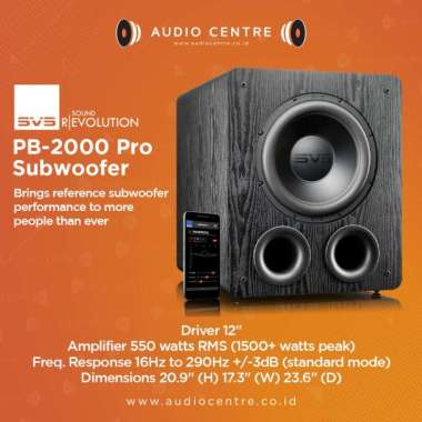 Pb2000 Svs Subwoofer Garansi Resmi Indonesia 🏷️ Harga Murah Mei 2026