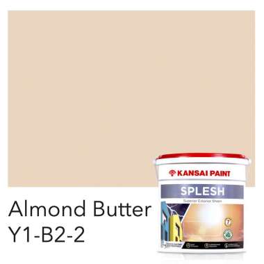 KANSAI PAINT SPLESH Tinting Cat Eksterior [2.5L] Almond Butter -