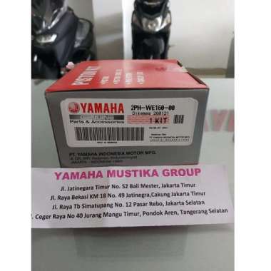 Yamaha Genuine Part 2PHWE16000 Piston Kit / Seher Kit Untuk Motor Mio M3, Mio Z, Fino