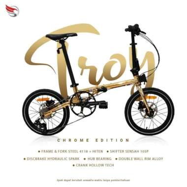 Jual Element MTB Troy Sepeda Lipat [16 Inch/ 9 Speed