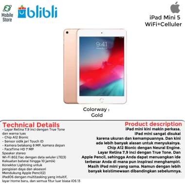 Ipad Mini - Harga Terbaru April 2021 | Blibli