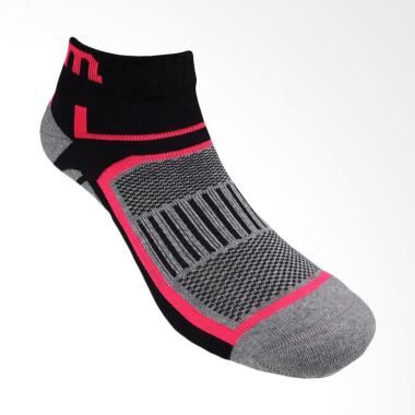 Jual Marel Socks Sport Border Line Ankle Kaos Kaki - Black