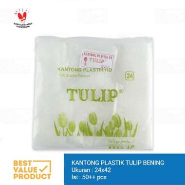 Kantong Kresek PE BENING 24 / Plastik Bening Transparan