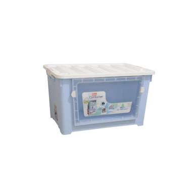 Olymplast Container Box / Box Penyimpanan / Kotak Penyimpanan Serbaguna / OBC Biru