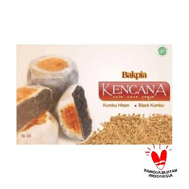 Jual Bakpia Kencana Kumbu Hitam Makanan Kering [20 pcs 