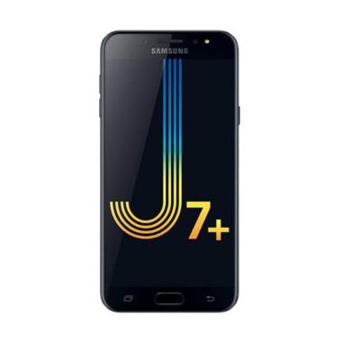 Jual Samsung Galaxy J7 Plus Smartphone - Black [32GB/ 4GB 