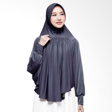 Jual Cotton Bee Malika Shirt Khimar Jilbab Instan Dark Jual Cotton Bee Malika Shirt Khimar Jilbab Instan Dark