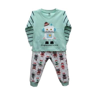 Jual Gracie 02 Motif Robot Baju  Tidur Bayi  Laki  laki  