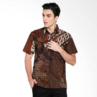 jual amanda raisa batik parang barong 06 lengan pendek kemeja batik pria brown harga jual amanda raisa batik parang barong 06 lengan pendek kemeja batik pria brown harga